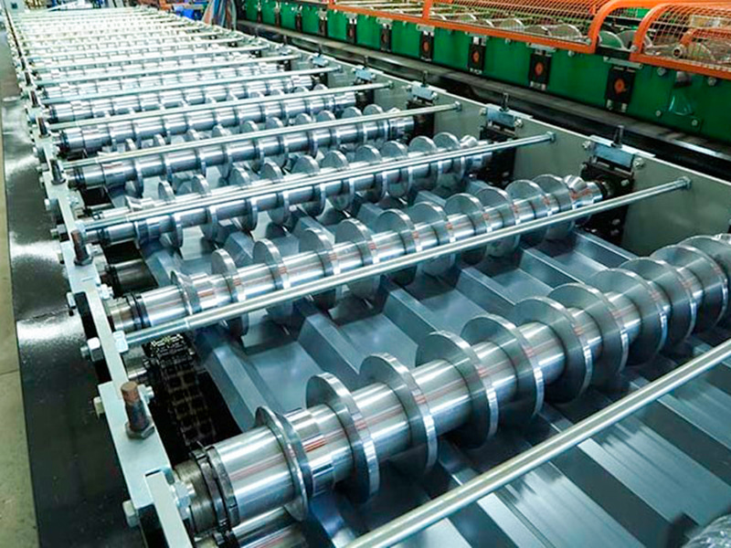 Máquina perfiladora de láminas para techos de alta velocidad