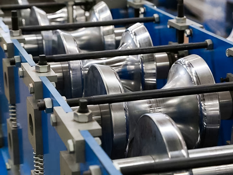 Máquina formadora de rollos de tapa de cumbrera de techo de gran durabilidad YX112-300