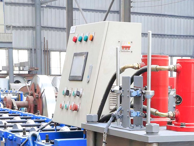 Máquina formadora de rollos de tapa de cumbrera de techo de gran durabilidad YX112-300