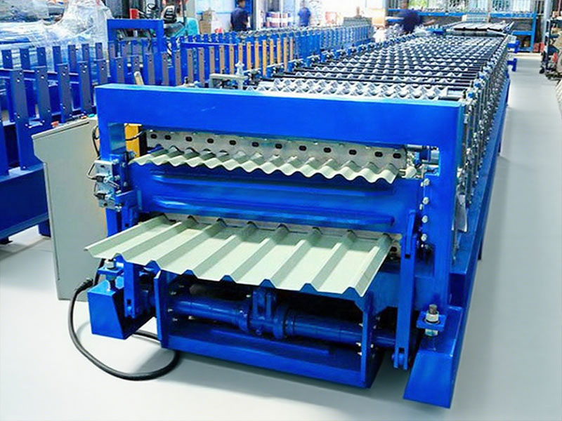 Máquina formadora de rollos de doble capa tipo 912-1025